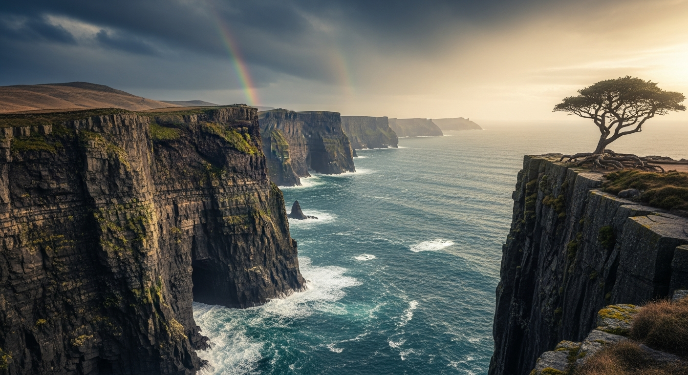 Dramatic coastal cliffs vista de0ab3d8 Dvm09fGT